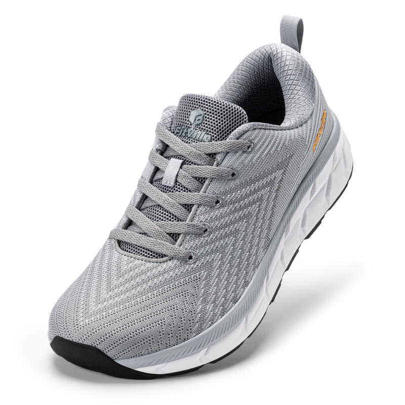 Breathable Mesh Athletic Shoes - รองเท้าผ้าใบผู้ชาย FitVille ทรงกว้าง น้ำหนักเบา