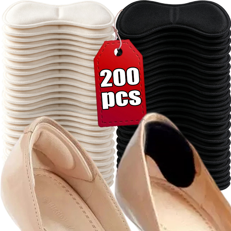 Heels - แผ่นรองส้นเท้าแบบนุ่ม ป้องกันการเกิดแผลพุพอง กันลื่น แผ่นรองหลังรองเท้าเพื่อความสบาย ดูแลเท้า สำหรับรองเท้าหลวม