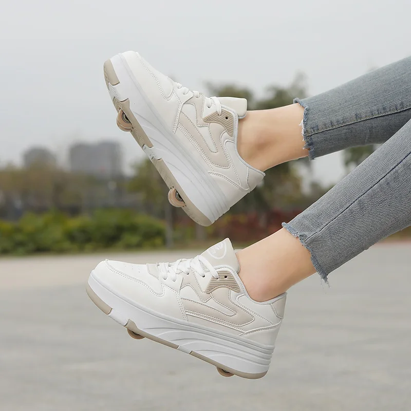รองเท้าสเก็ตสำหรับเด็ก ใช้เล่น - Running Shoes บทวิจารณ์และราคา