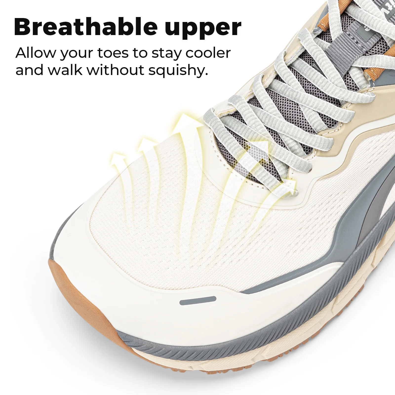 รองเท้ากีฬาสำหรับผู้ชาย FitVil - Wide Toe Box Running Sneakers บทวิจารณ์และราคา